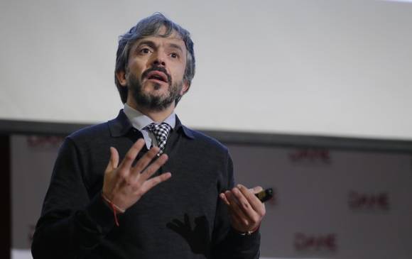 El director del Dane, Juan Daniel Oviedo, aseguró que la economía está mostrando signos de recuperación. FOTO: Colprensa