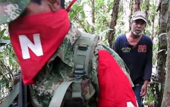 Odín Sánchez está próximo a cumplir siete meses secuestrado por la guerrilla del Eln, que tiene influencia armada en el departamento del Chocó. FOTO colprensa 