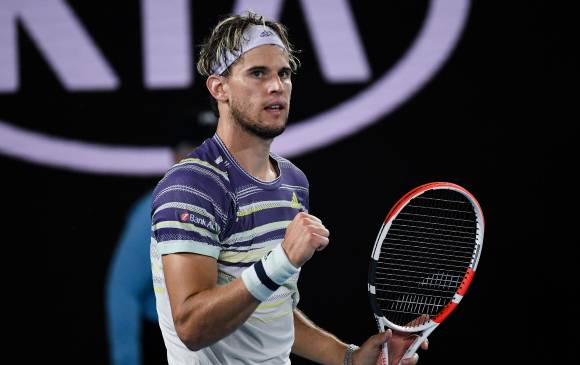 El austriaco se ha ganado la admiración en el Abierto de Australia. Duro duelo le espera ante Djokovic. FOTO AFP