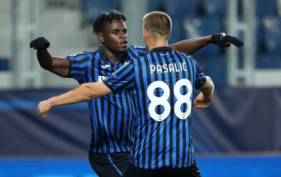 Duván Zapata, delantero colombiano. FOTO EFE