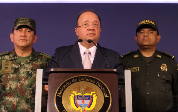 Ministro de Defensa, Luis Carlos Villegas. FOTO Colprensa