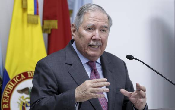 El Ministro de Defensa Guillermo Botero señaló que el cabo del Ejército actúo en legitima defensa. Foto: Colprensa