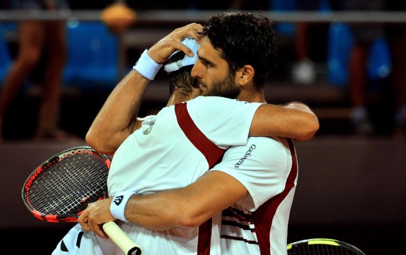 Los dos colombianos han hecho historia en el tenis nacional. Foto archivo Colprensa