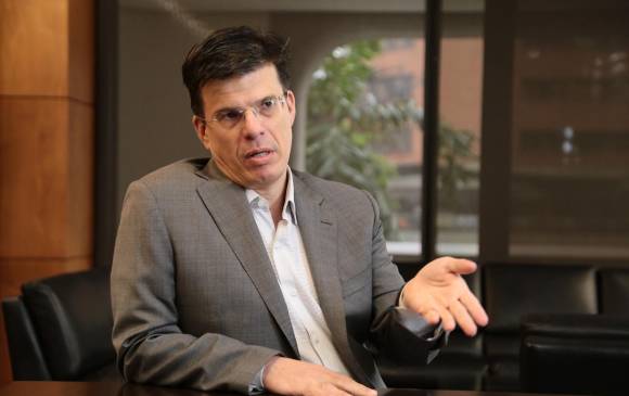 Juan David Escobar, presidente de Seguros Sura Colombia, señaló que durante este año la empresa contabilizó inversiones por unos 100.000 millones de pesos. FOTO cortesía Sura