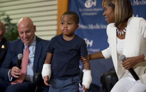 Harvey tendrá que pasar algunas semanas más en la unidad médica de rehabilitación. FOTO AP