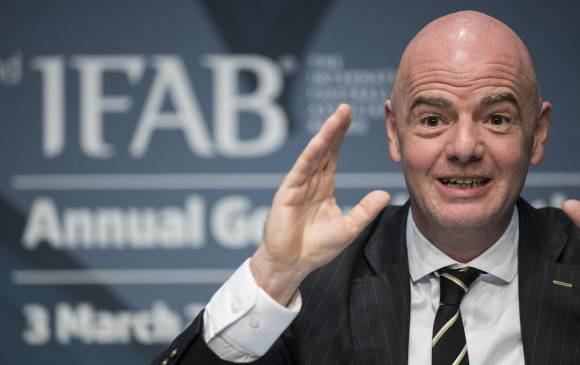 Gianni Infantino, presidente de la Fifa. FOTO EFE