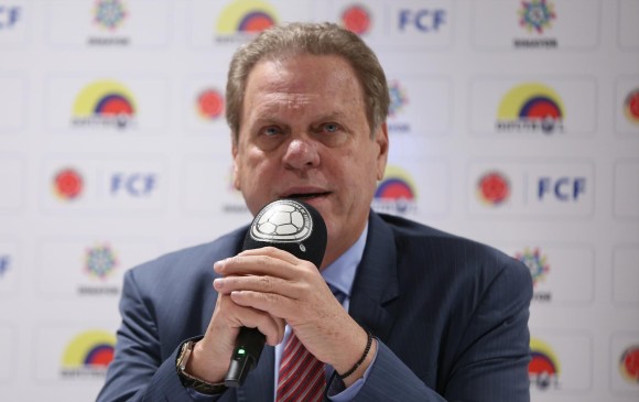 Ramón Jesurún, presidente de la Federación Colombiana de Fútbol. FOTO COLPRENSA