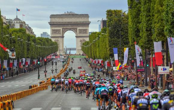 El Tour podría llevar a Europa una segunda gran escalada de contagios. FOTO: AFP