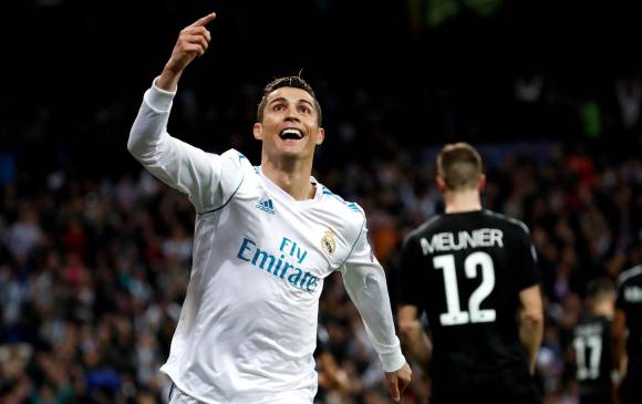 Cristiano Ronaldo marcó doblete en la victoria del Real Madrid. FOTO EFE