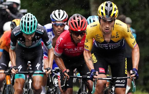 Roglic evidenció solidez en el recorrido montañoso del Dauphiné, aunque varios rivales, como Nairo, lo siguieron de cerca. FOTO EFE