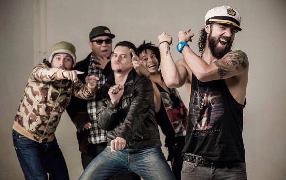 La banda Rey Gordiflón fue protagonista de la escena musical local. FOTO CORTESÍA
