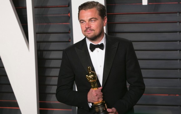 El primer Óscar de Leonardo DiCaprio estableció un nuevo récord en trinos por minuto. FOTO AFP