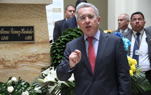 Álvaro Uribe lidera un proceso para renegociar el Acuerdo de Paz con las Farc. FOTO COLPRENSA
