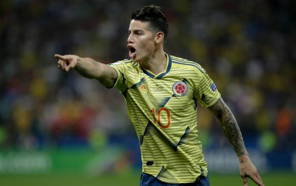 James realizó dos asistencias en cuatro partidos. FOTO: COLPRENSA