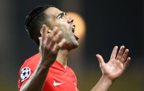 Falcao García no juega desde el 21 de octubre, ante el Caen en la décima jornada francesa. FOTO AFP