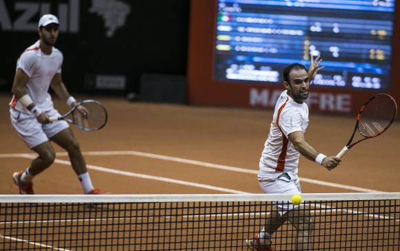 Juan Sebastián Cabal y Robert Farah clasificaron a los cuartos de final del ATP 250 de Munich. FOTO COLPRENSA