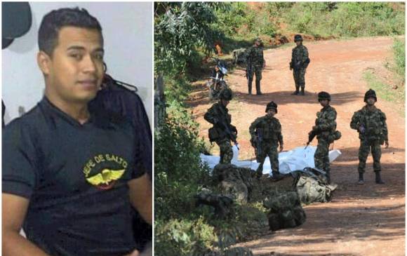 El militar antioqueño Wílmar Aguilar Sánchez murió en el ataque de las Farc en Cauca.