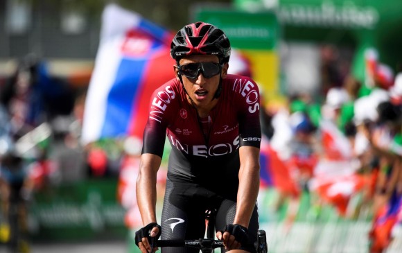 Tras su triunfo en el Tour de Francia, cualquier declaración del cundinamarqués Egan Bernal tiene más resonancia. FOTO EFE