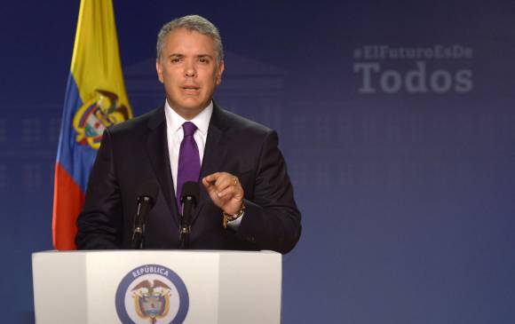 El presidente Iván Duque anunció hace por lo menos dos meses, que estudiaba los candidatos a fiscal general. FOTO Colprensa 