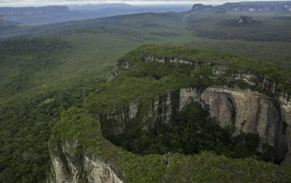 La serranía del Chiribiquete fue uno de los tres Parques Nacionales que redujeron su deforestación en 2019. FOTO: COLPRENSA