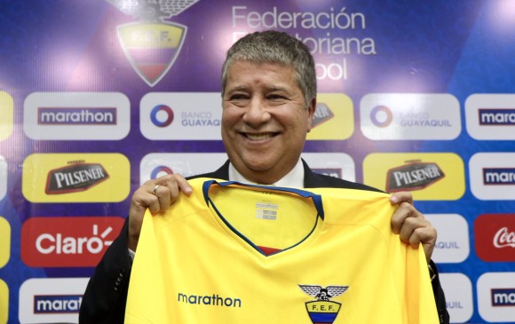 Hernán Darío Gómez fue oficializado como nuevo técnico de la Selección de Ecuador. FOTO TOMADA TWITTER