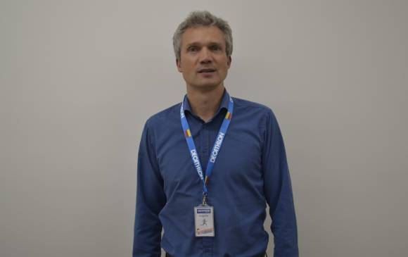 Augusto Felix, CEO de Decathlon en Colombia habló de sus planes en ciudades intermedias. FOTO cortesía decathlon