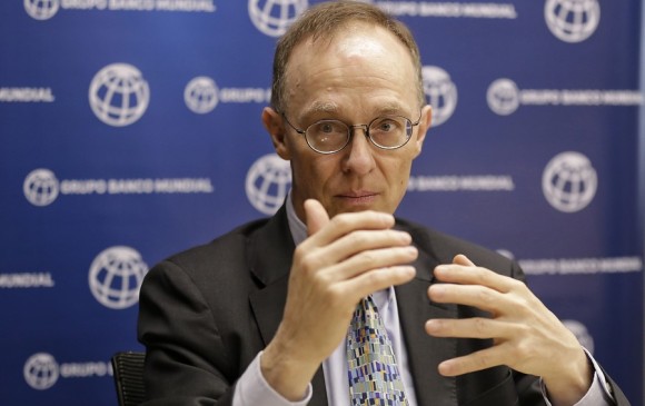 Ulrich Zachau, director del Banco Mundial para Colombia, dijo que se debe impulsar un cambio pensional. FOTO colprensa