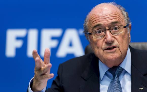 Joseph Blatter, actual presidente de la Federación Internacional de Fútbol Asociado (Fifa). FOTO AFP