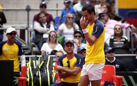 Pablo González, capitán de Colombia, determinó que Santiago Giraldo abrirá la serie ante Brasil en Barranquilla. FOTO COLPRENSA