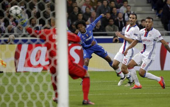 El golazo de Juan Guillermo Cuadrado en la Champions