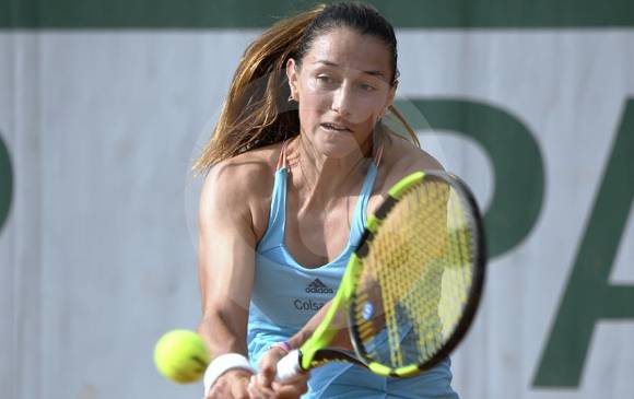 Mariana Duque es hoy, por ranquin mundial la mejor tenista de Colombia, contando los hombres; no obstante, para Australia aún no tiene cupo seguro. FOTO archivo 