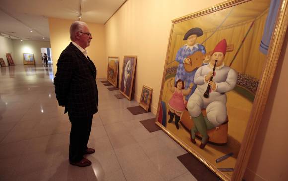 Felipe Grimberg ha vendido más de 400 obras de Fernando Botero. FOTO MANUEL SALDARRIAGA