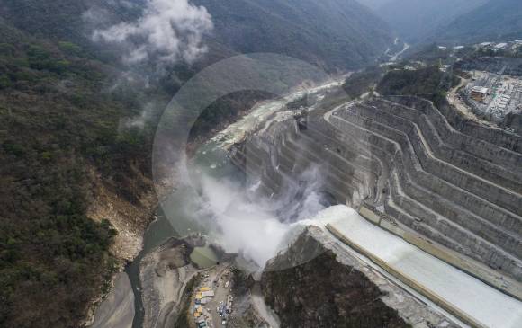 De acuerdo con el programa informado por EPM, se prevé que las unidades 1 a 4 de generación de energía (primera etapa) entren a operar en 2022. FOTO: ESTEBAN VANEGAS