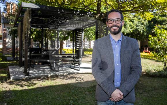 El rector Juan Pablo Arboleda tiene como meta, por lo menos antes de terminar su gestión en 2022, lograr la acreditación de alta calidad de la IU Pascual Bravo. FOTO carlos alberto velásquez