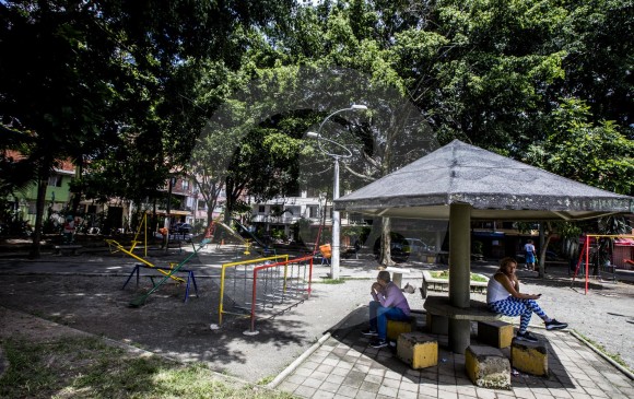 Este es el parque de Belén Rincón, en el que sus habitantes se reúnen para realizar actividades culturales. FOTO Julio César Herrera