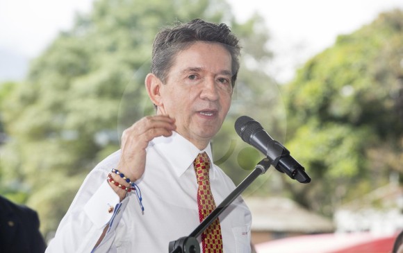 Luis Pérez Gutiérrez, gobernador de Antioquia. FOTO: Carlos Velásquez