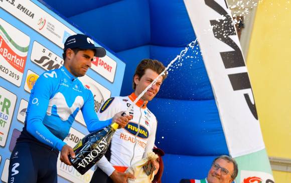 Mikel Landa, ganador. FOTO TWITTER MOVISTAR