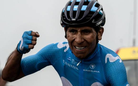 El colombiano ha sido subcampeón del Tour de Francia en dos ocasiones (2013 y 2015). FOTO AFP