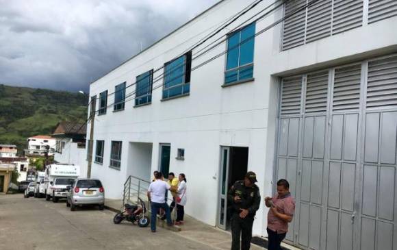 Los 16 estudiantes fueron atendidos en la central de urgencias del Hospial San Rafael de Oiba, Santander. FOTO COLPRENSA 