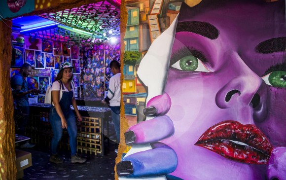 Empezó con los graffitis y ya hay un movimiento creativo que se agita en Las Independencias. FOTOS Julio César Herrera