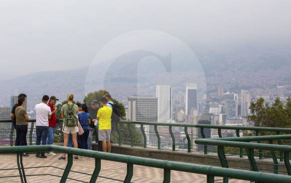 Panorámica de Medellín desde el Cerro Nutibara. FOTO: Edwin Bustamante Restrepo