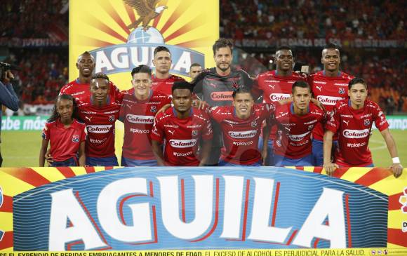Este es la base con la que Medellín ha afrontado los encuentros de la Liga Águila-2. FOTO: Manuel Saldarriaga.