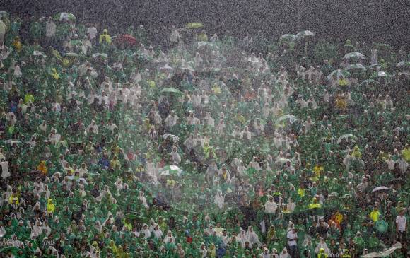 14.231 aficionados asistieron este miércoles al último partido de Nacional en torneos internacionales. FOTO JULIO CÉSAR HERRERA 