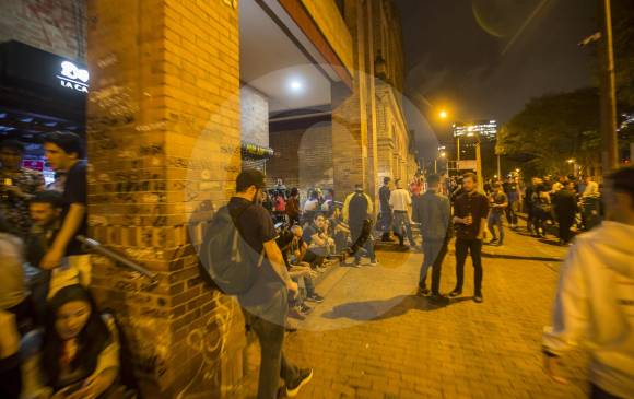 La vida nocturna regresó a los alrededores del Parque del Poblado. Tras el comienzo de la aplicación del Código había mermado.
