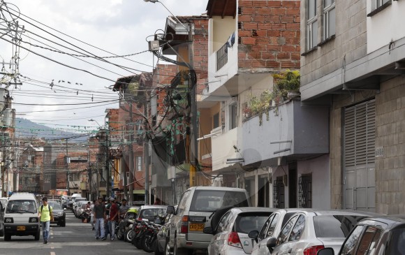 Calles del barrio Trinidad o Antioquia.