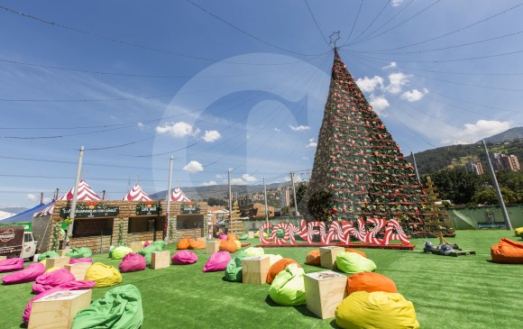 En Ciudad del Río, sur de Medellín, se hará el Festival de Navidad con orferta artística y gastronómica. FOTO carlos velásquez