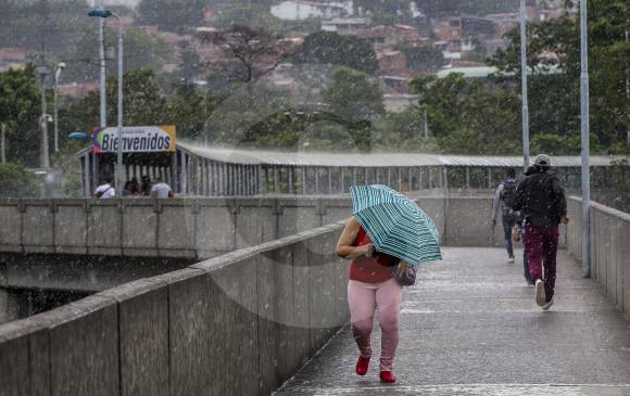 Lo que viene en las próximas semanas serán chubascos, o sea lluvias fuertes y de poca duración. FOTO Jaime Pérez