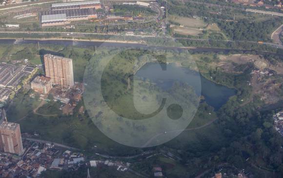 El megalote comprende las franjas a cada lado del río Medellín, en el norte del área metropolitana. FOTO JULIO CÉSAR HERRERA