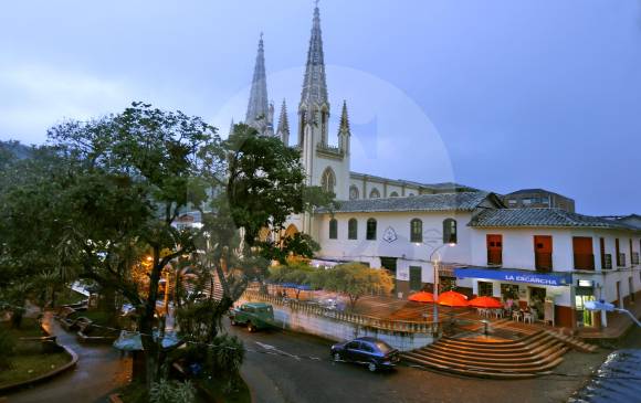 En Frontino (foto), según su alcaldesa, están en riesgo ocho de los nueve corregimientos. FOTO Juan Antonio sánchez