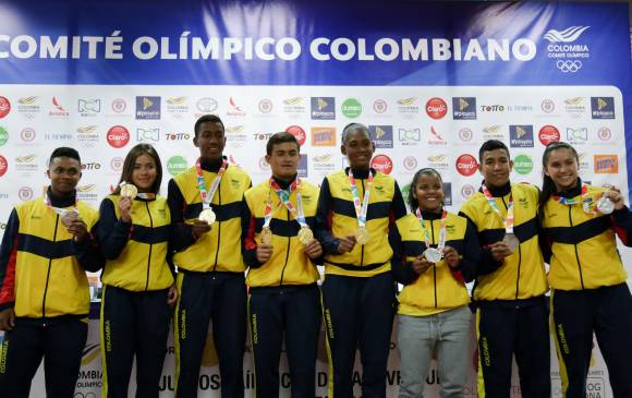 Doce deportistas, menores de 18 años, sacaron casta y técnica para brillar por el país en los Olímpicos Juveniles. FOTO COLPRENSA